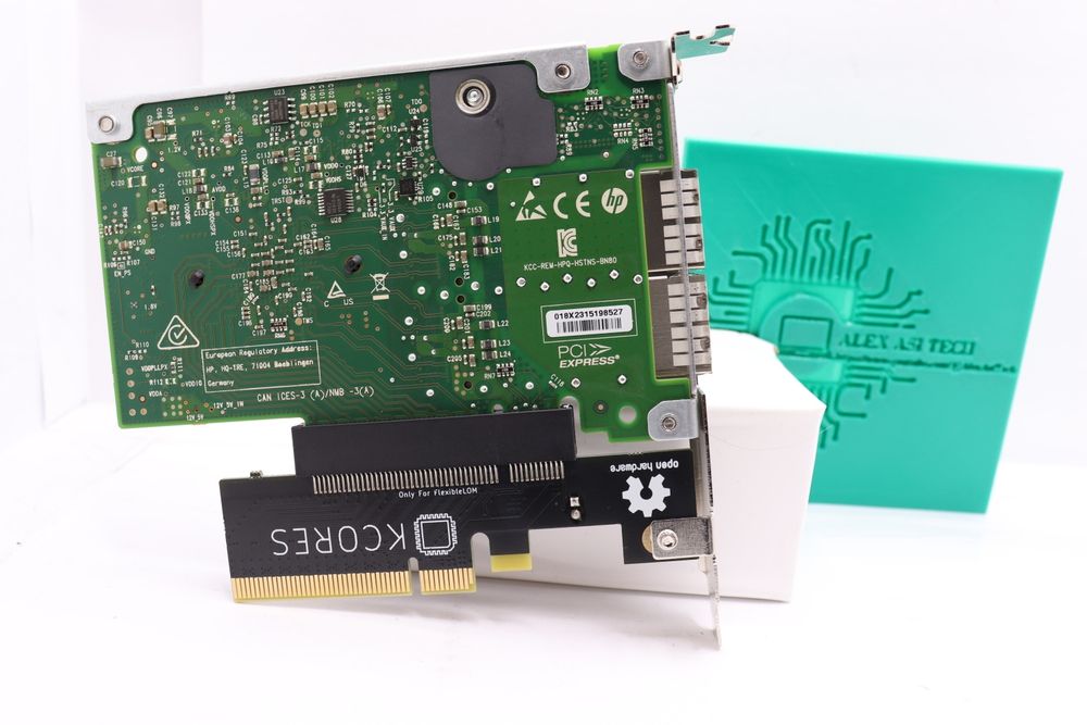 Placa de retea Server HP 544+FLR-QSFP 10Gb/40Gb 764285-B21 +Adaptor PC