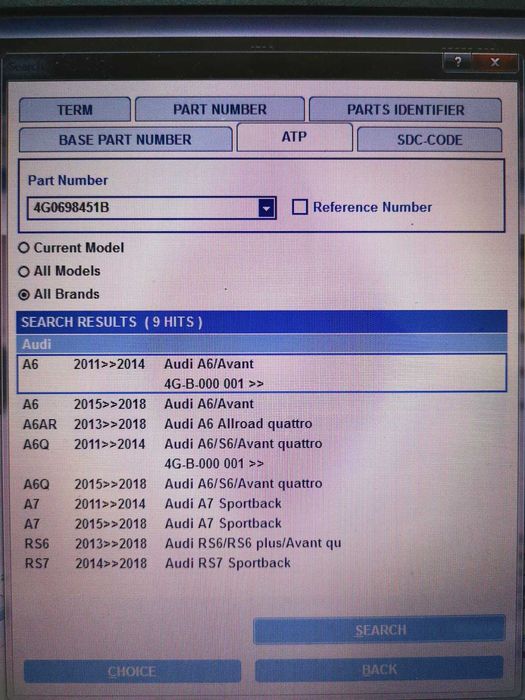 Placute Frana Spate Audi A6 / A7 Competition, RS6 / RS7 OEM.