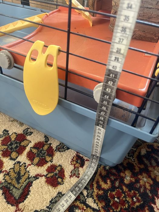 Двуетажна клетка за гризачи (Морско свинче, чинчила)