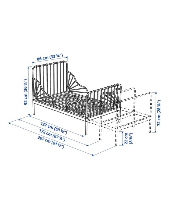 Кровать IKEA детская