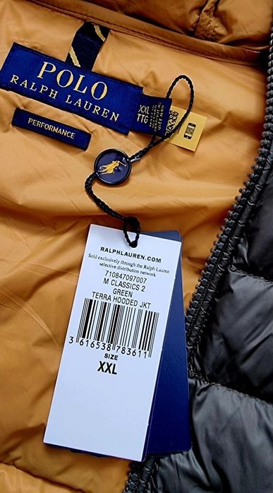 Geaca matlasata cu puf Ralph Lauren XXL