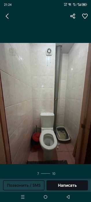 Паркентский базар Квартира 2 комнатная, удобная планировка на втором э