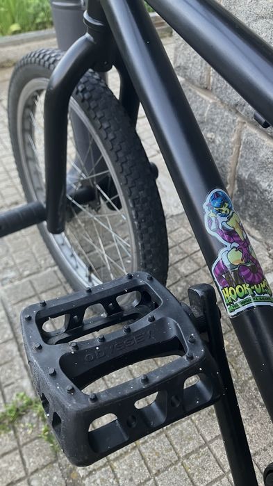 BMX 20” Custom black matte/ детски велосипед - стегнат, готов за каране