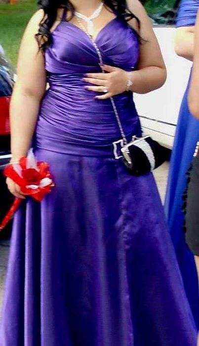 Официална лилава Рокля