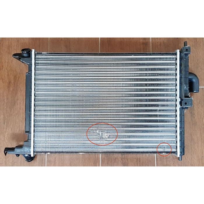 Radiator racire Opel Vectra B (J96), 10.1995-07.2002, Motorizare 1, 7 Td 60kw Diesel, tip climatizare cu AC, cutie Manuala, dimensiune 500x360x34mm, Cu lipire fagure mecanica, Aftermarket Zgariat