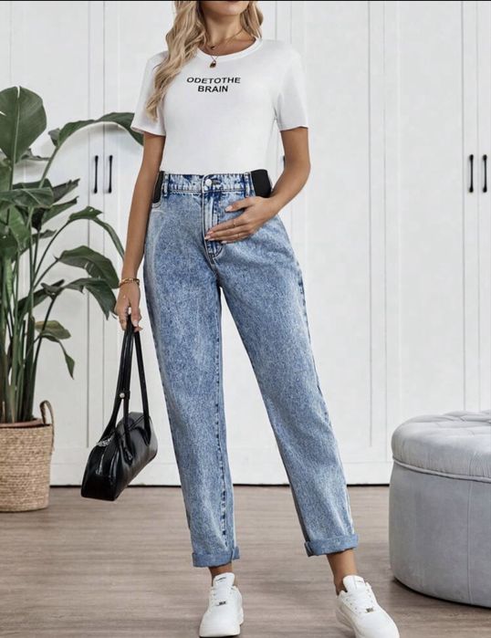 Дънки за бременни от Shein