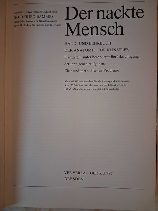 Der nackte Mensch Учебник за студенти по рисуване