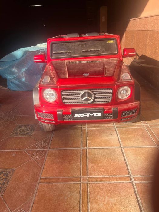 Детский электромобили красный гелик