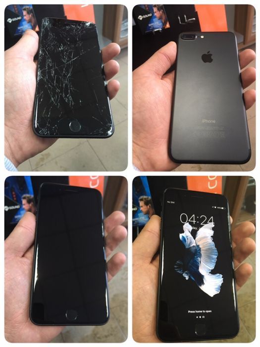 'Промо - НОВИ ЦЕНИ - Смяна на Счупено Стъкло на Дисплей LCD