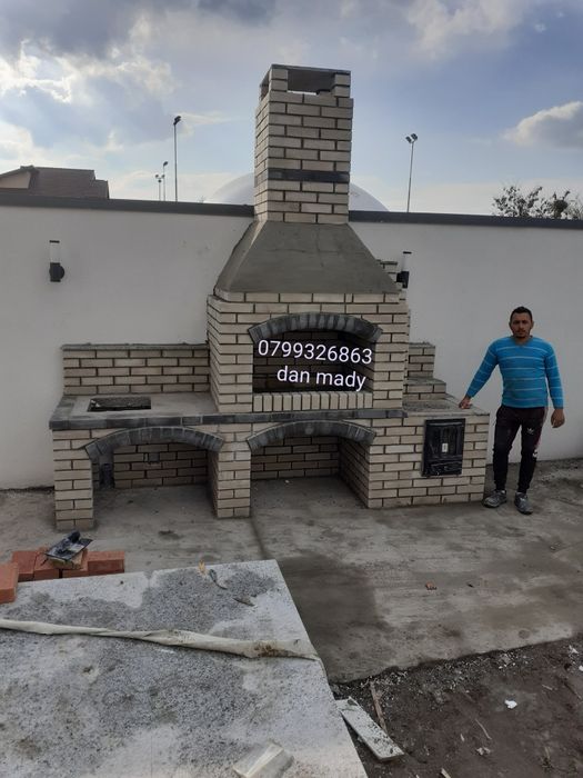Barbeque din caramida