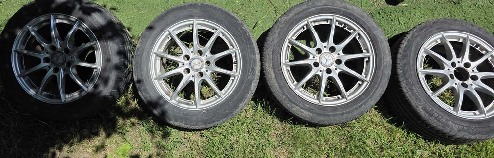 Roti vara cu totul Mercedes Originale jante anvelope 4 buc