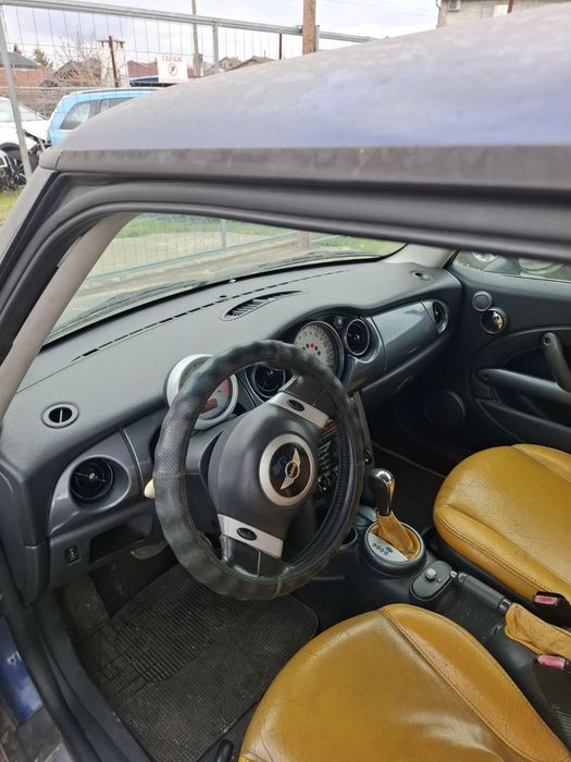 Mini Cooper 1.6 бензин  газ АВТОМАТИК 116 к.с 2003 година