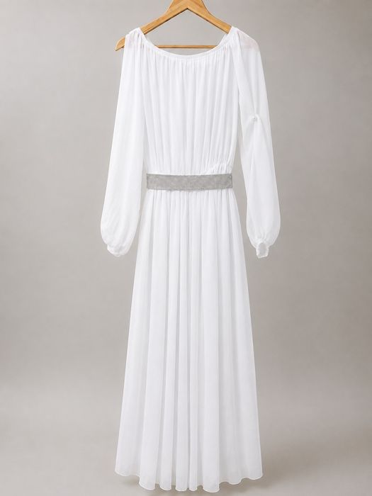 Rochie de mireasa simpla eleganta