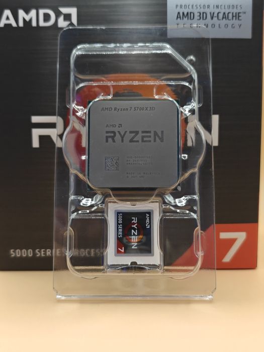 Ryzen 7 5700X3D процесор с  2 години гаранция