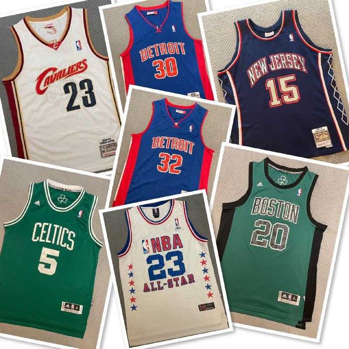 Джерси НБА из личной коллекции