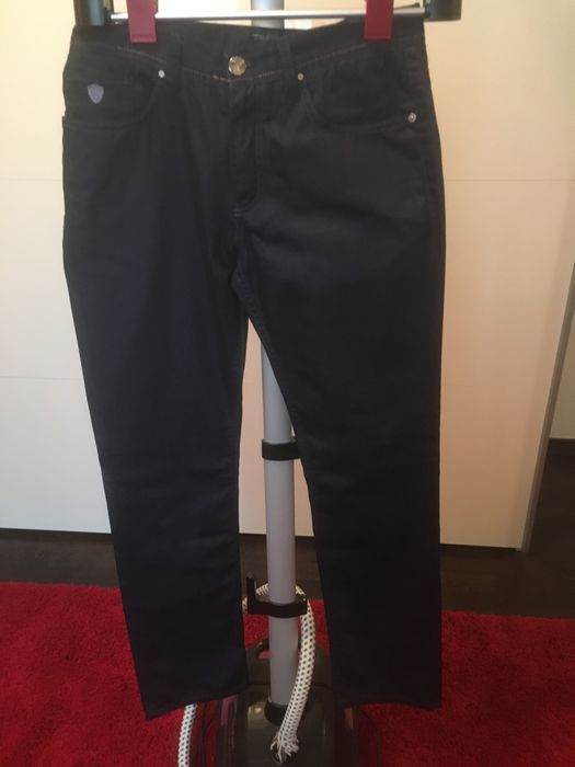 Blugi barbati Teodor bleumarin inchis marimea 32