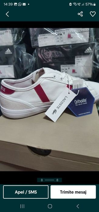 Lichidare incaltaminte copii Lacoste