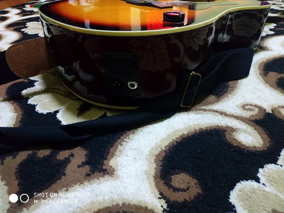 12 струнали пол акустические гитара