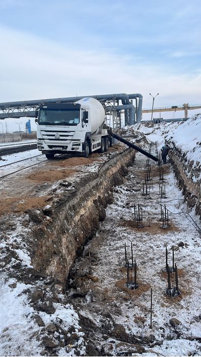 Фундамент, монолитные работы