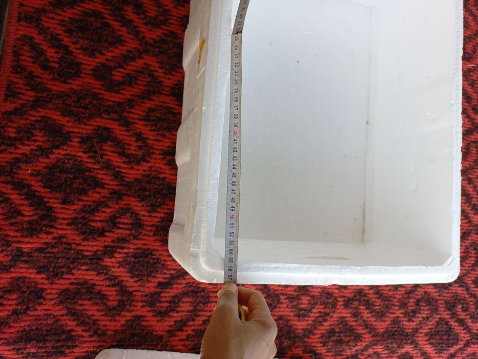 Термос, пенопластовые коробки