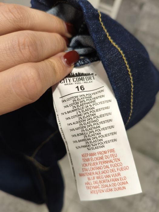 CityComfort Jeggings Capri pentru femei, talie înaltă, mărimea 44