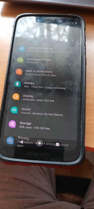 Телефон Моторола Мото G7 play