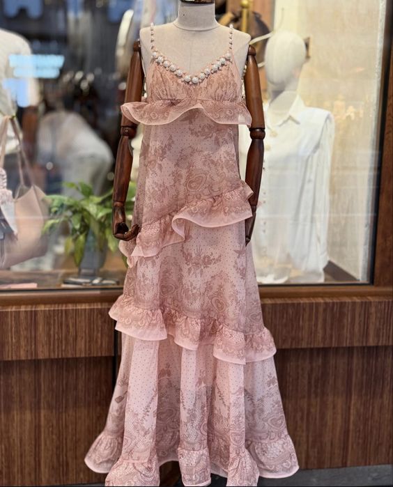 Макси рокля Midnight Petal