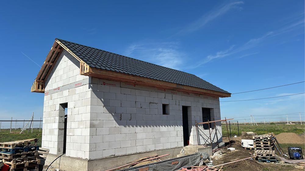 Строим частные дома из газоблока