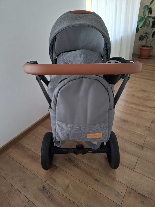 Căruț bebeluși Krausman Nexxo Grey