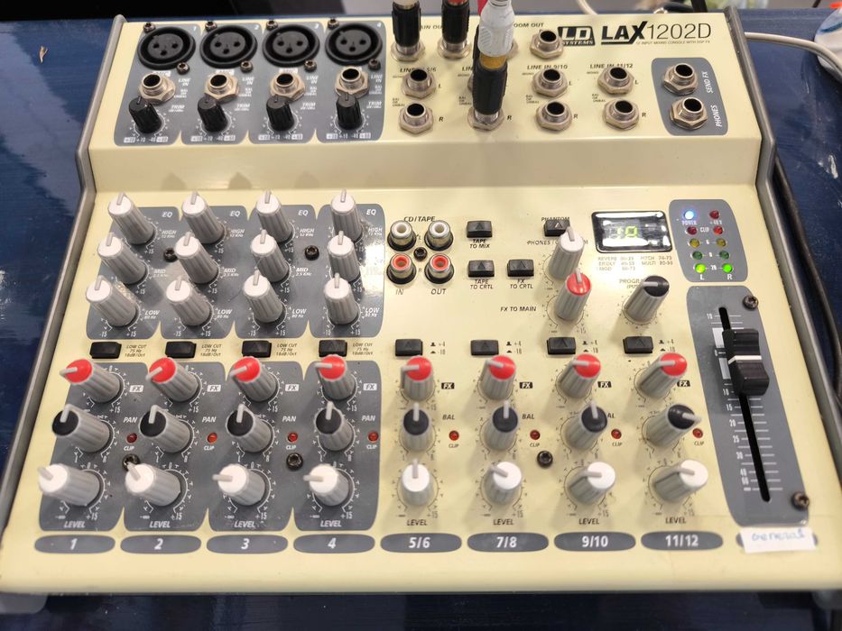 Dj mixer миксер смесител пулт за музика Soundcraft LD