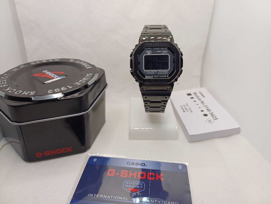 Ceas Casio Clasic g shock gmw 5000 METAL full Black Nou,Garantie 2 ANI