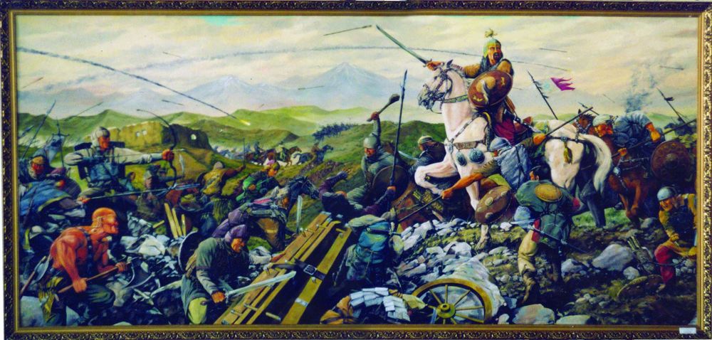 Роспись стен в Каскелен