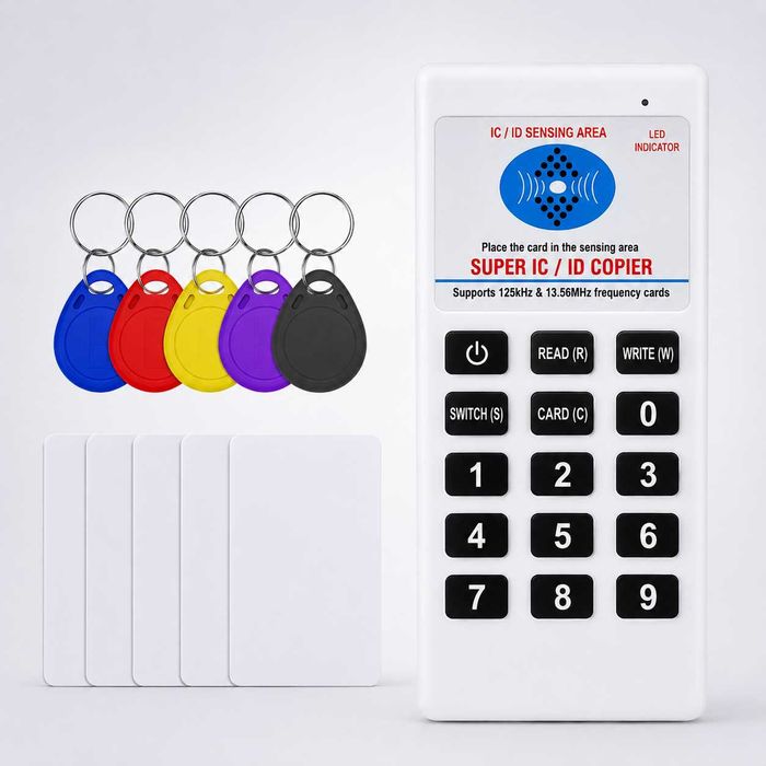 RFID дубликатор / машинка за карти и чипове - чете, копира и записва