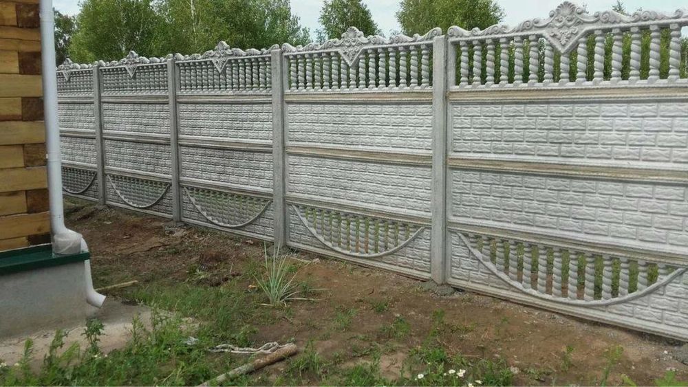 Железобетонные заборы !!!
