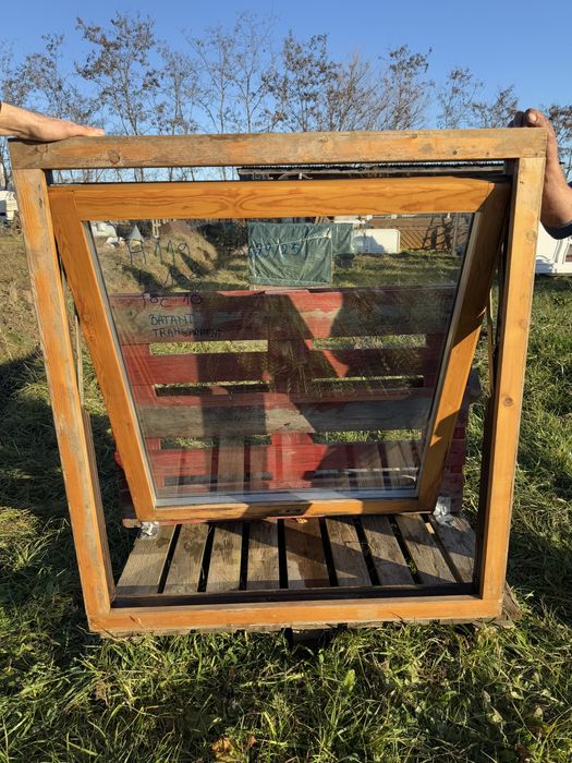 FEREASTRA LEMN BATANTA Germania  termopan H 119 x L 105  Garantie B 10