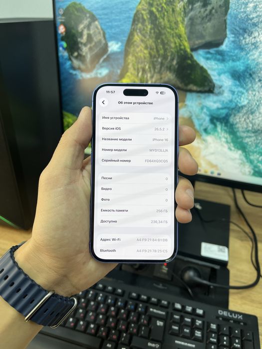 Телефон iPhone 16