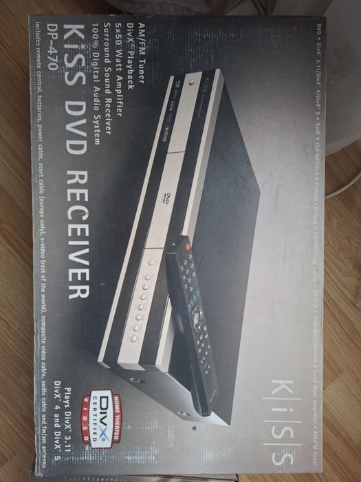 DVD Kiss receiver si DVD Player .Sunt noi sigilate ! La pachet !