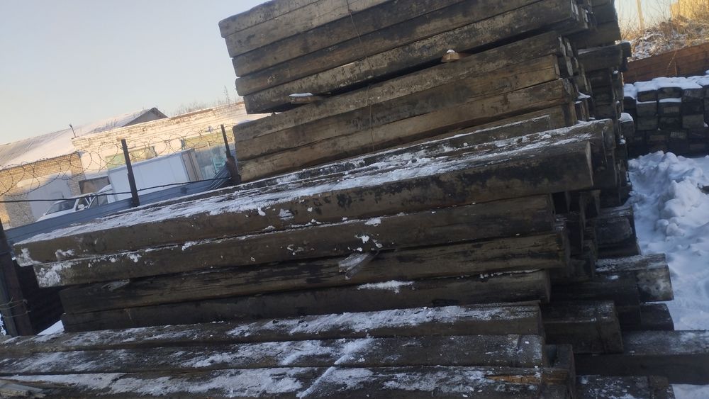 Шпалы, пиломатериал