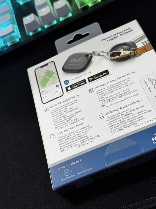 Dispozitiv Urmarire Eufy SmartTrack (AirTag) - 2 bucati