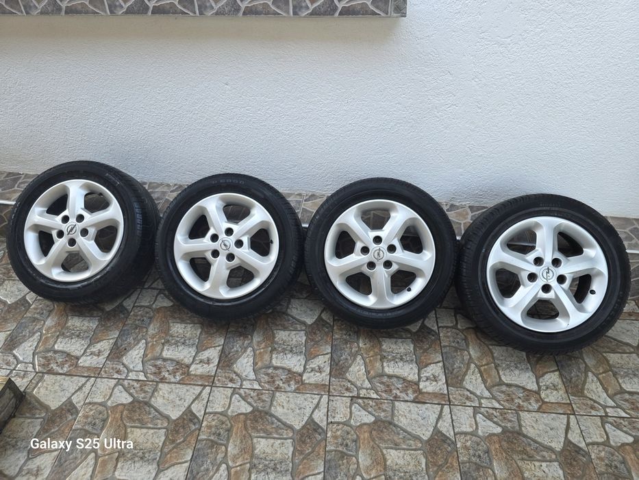 Джанти с гуми 5×110/16 цола Opel zafira Astra