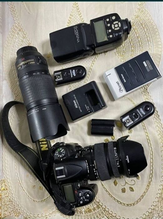 Никон д7000 ишлатилган  полний канплект