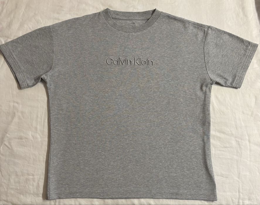 Мъжка сива тениска Kalvin Clein, размер М