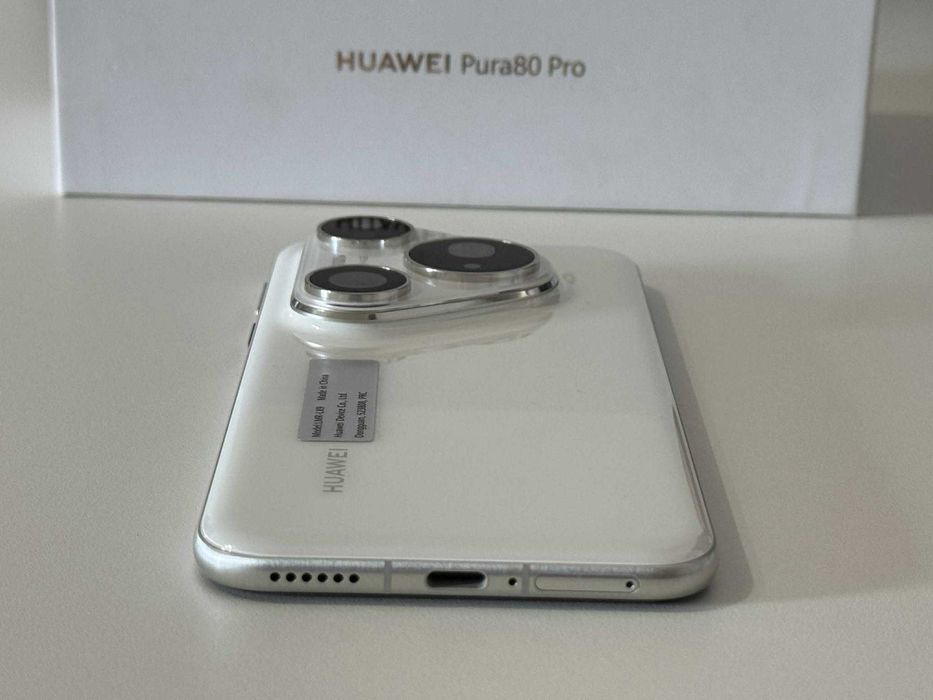 Бартер! НОВ! 36м.Гаранция! Huawei Pura 80 Pro White (Бял)