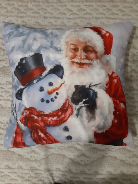 Новогодние подушки