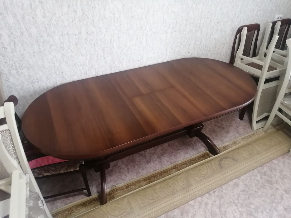 Стол раздвижной овальный