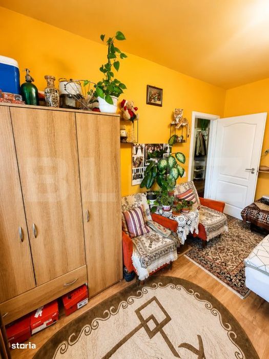 Apartament decomandat, mobilat si utilat, 32,5 mp utili, balcon