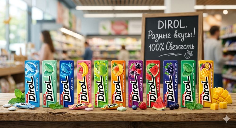 Dirol оригинал, оптом