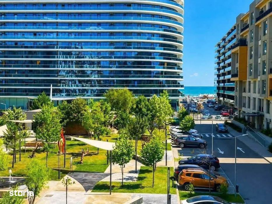 Studio Onix Blue Mamaia Sat Al Doilea Rând La Mare Curte Privată