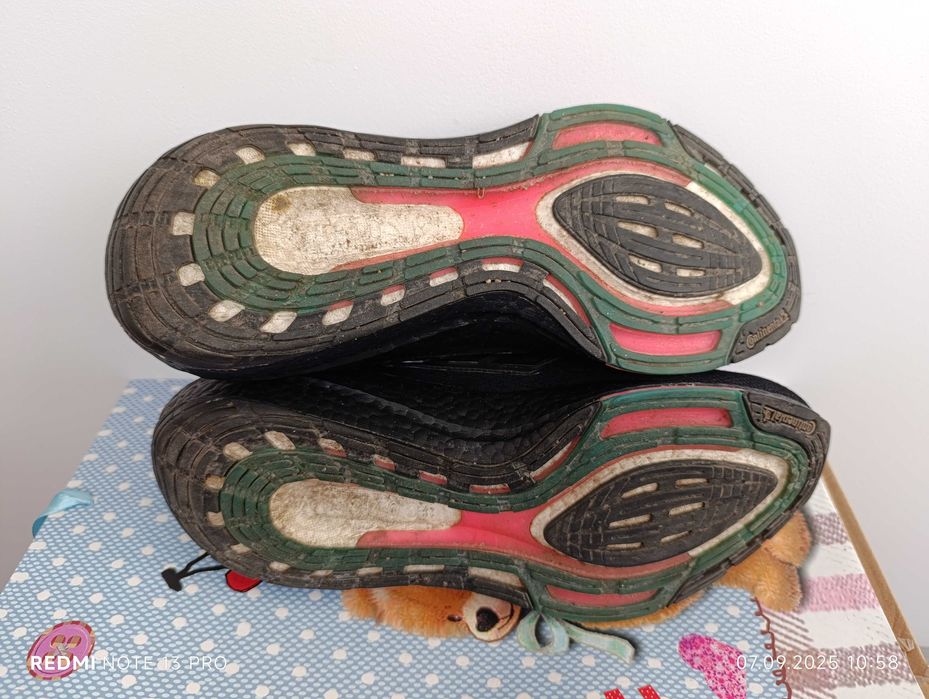 Adidas Ultraboost 21 Carbon Black Teal Reflective''оригинални 45 номер