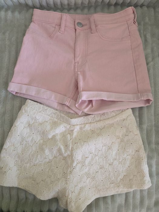 Pantaloni scurti fete HM  6-8ani